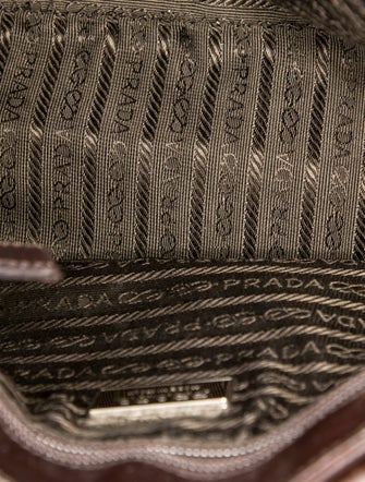 Prada Vitello Leather Shoulder Bag