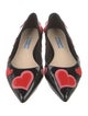 Prada Patent Leather Printed Flats