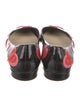 Prada Patent Leather Printed Flats