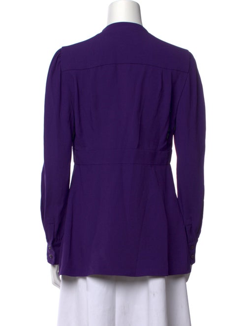 Prada 2017 Tie Neck Blouse