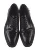 Prada Patent Leather Lasercut Accents Oxfords