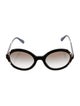 Prada Oversize Gradient Sunglasses