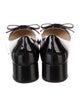 Prada Patent Leather Bow Accents Pumps