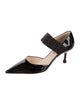 Prada Patent Leather D'Orsay Pumps
