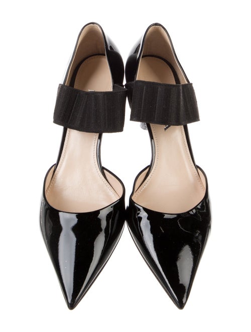Prada Patent Leather D'Orsay Pumps