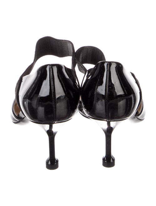 Prada Patent Leather D'Orsay Pumps