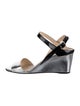 Prada Patent Leather Slingback Sandals