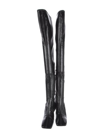 Prada Patent Leather Boots