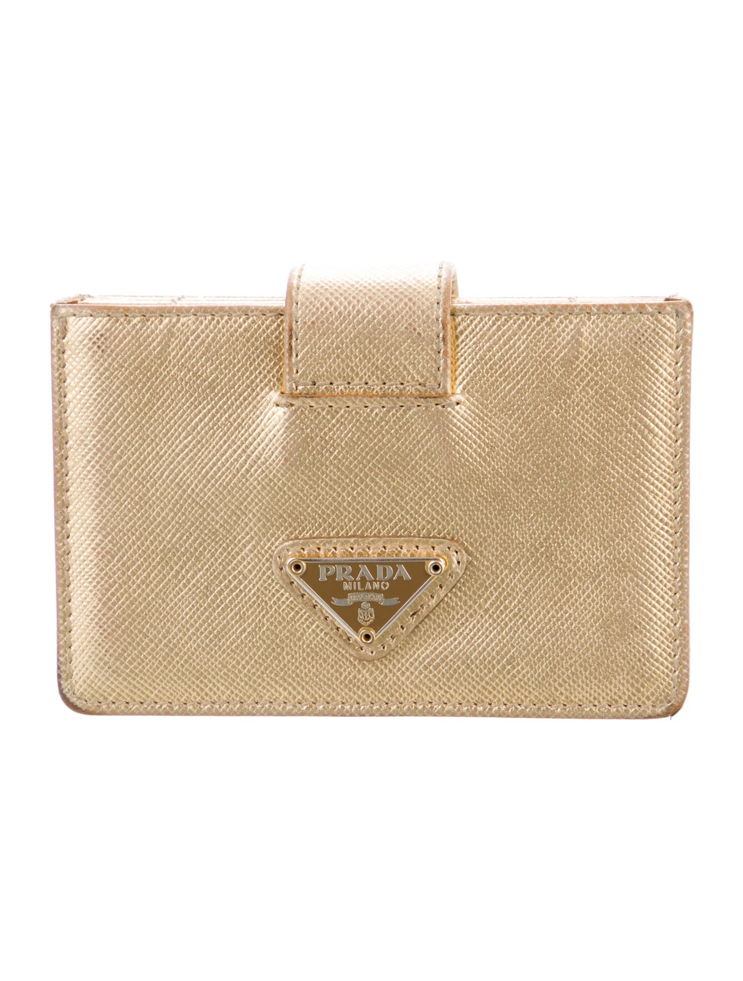 Prada Saffiano Lux Leather Card Holder