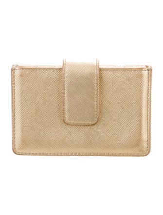 Prada Saffiano Lux Leather Card Holder