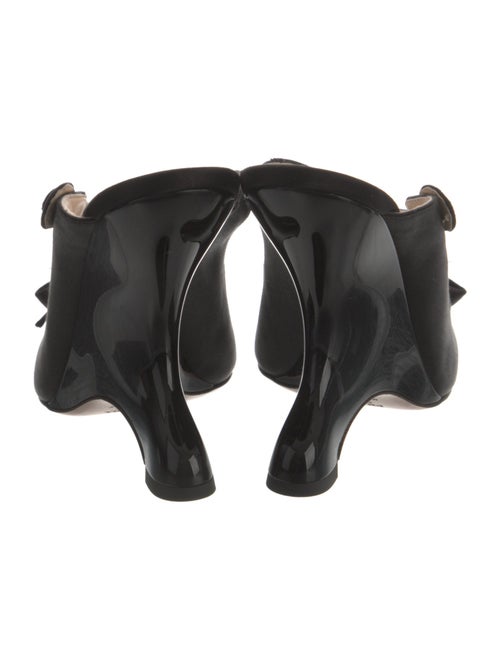 Prada Satin Slingback Pumps