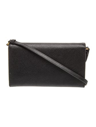 Prada Saffiano Leather Metal