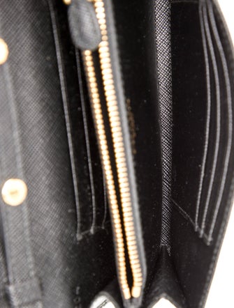 Prada Saffiano Leather Metal