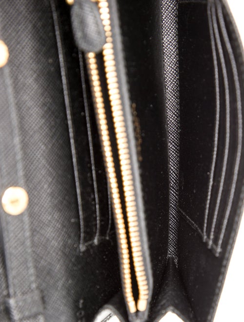 Prada Saffiano Leather Metal