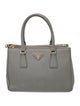 Prada Saffiano Lux Leather Galleria Double Zip Small