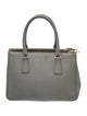 Prada Saffiano Lux Leather Galleria Double Zip Small