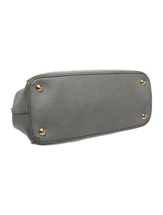 Prada Saffiano Lux Leather Galleria Double Zip Small