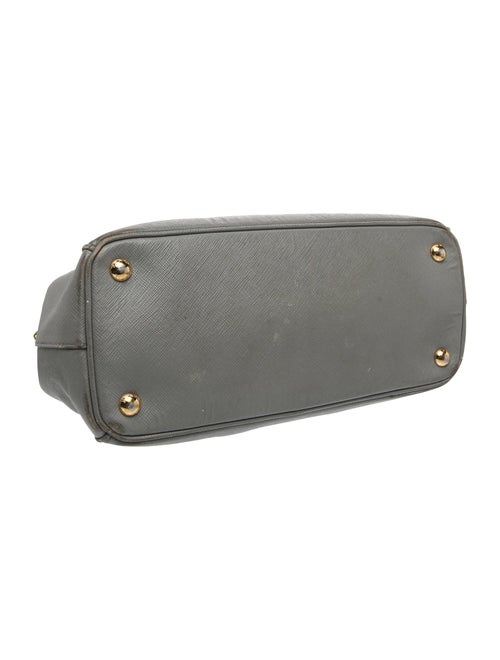 Prada Saffiano Lux Leather Galleria Double Zip Small