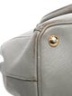 Prada Saffiano Lux Leather Galleria Double Zip Small