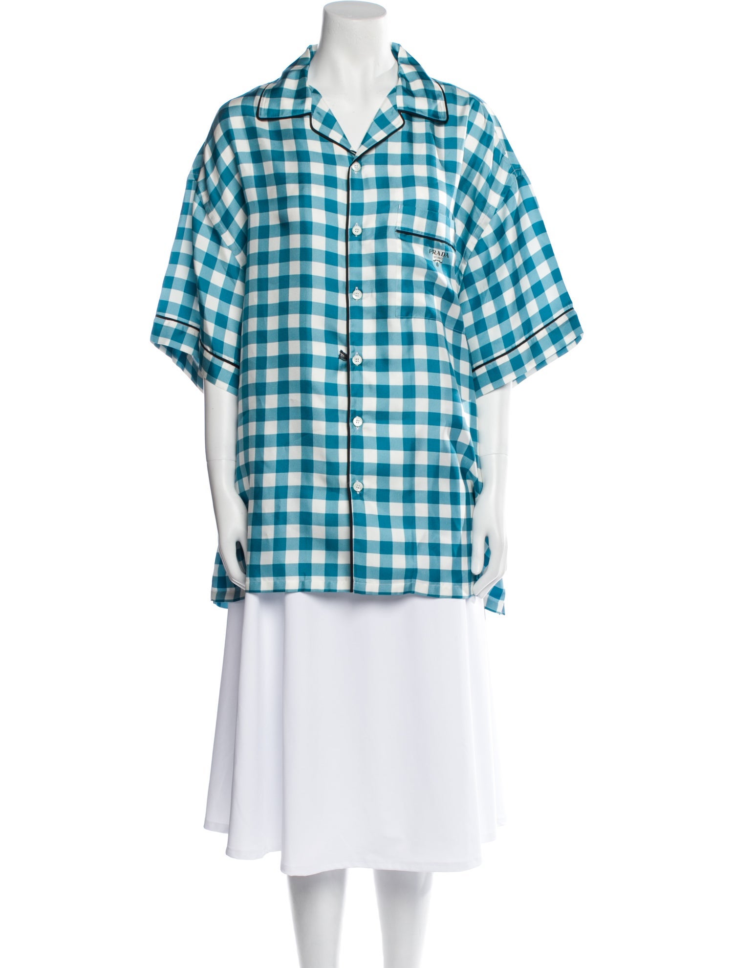 Prada 2023 Silk Shirt w/ Tags