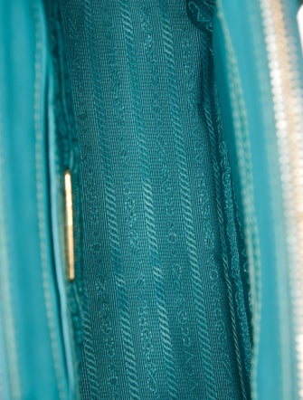 Prada Saffiano Leather Galleria Double Zip Small