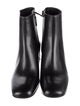 Prada Leather Studded Accents Boots