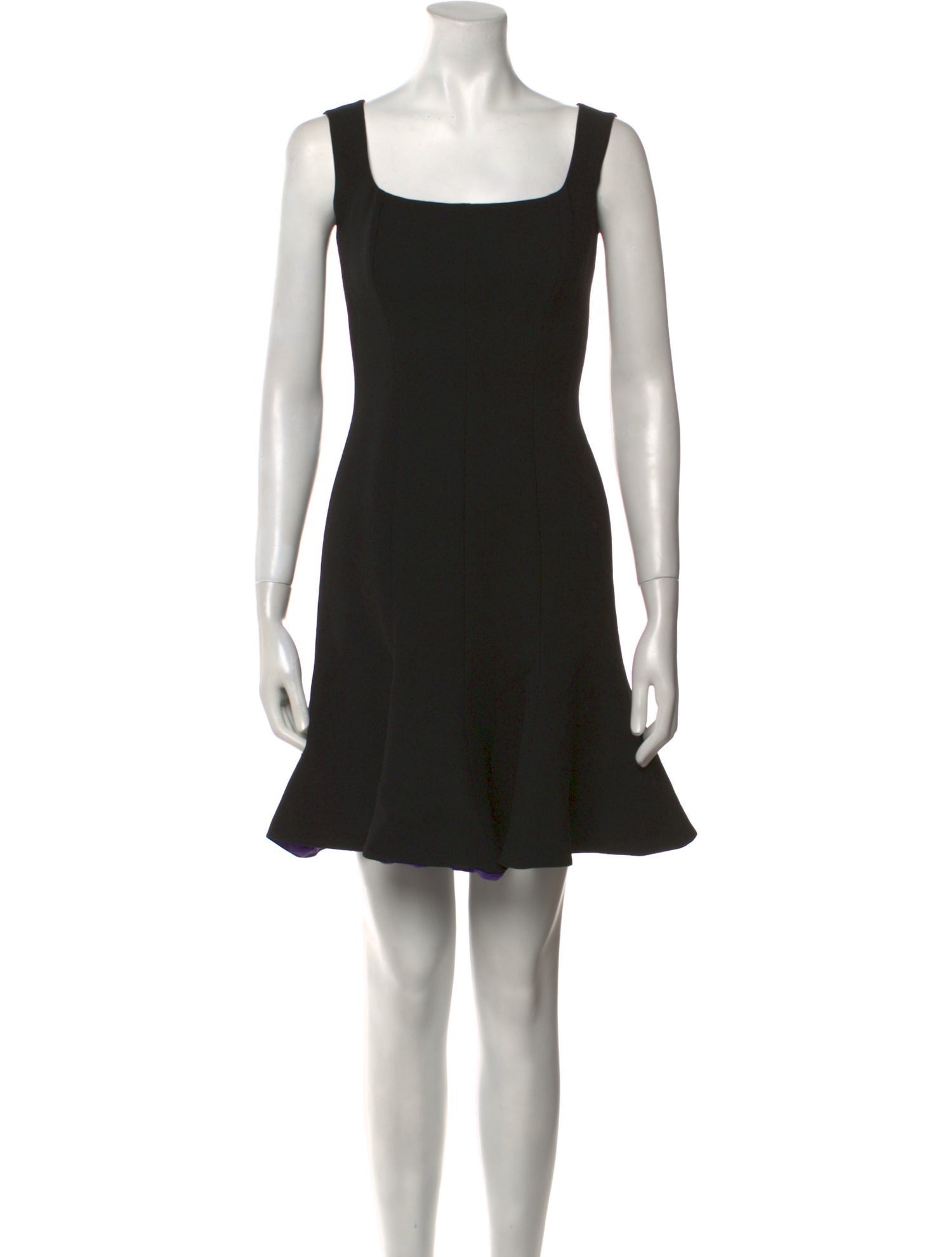 Prada Virgin Wool Mini Dress