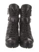 Prada Leather Combat Boots