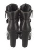 Prada Leather Combat Boots
