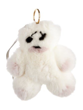 Prada Angora Bear Plushie Keychain