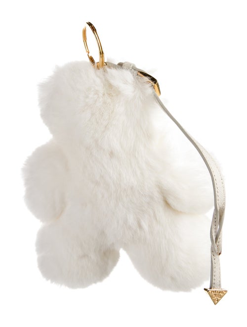 Prada Angora Bear Plushie Keychain