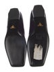 Prada Patent Leather Crystal Embellishments Ballet Flats