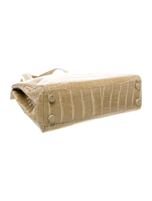 Prada Crocodile Top Handle Bag