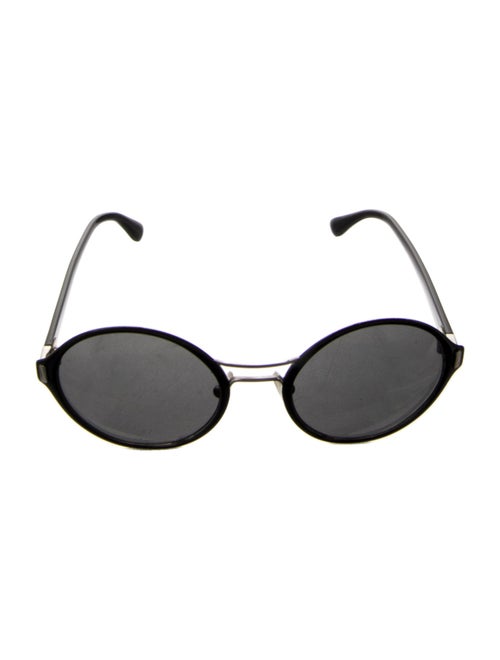 Prada Round Mirrored Sunglasses