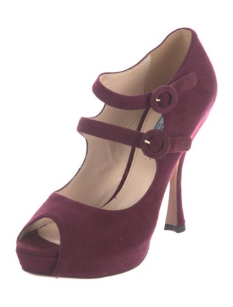 Prada Suede Pumps