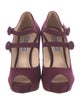 Prada Suede Pumps