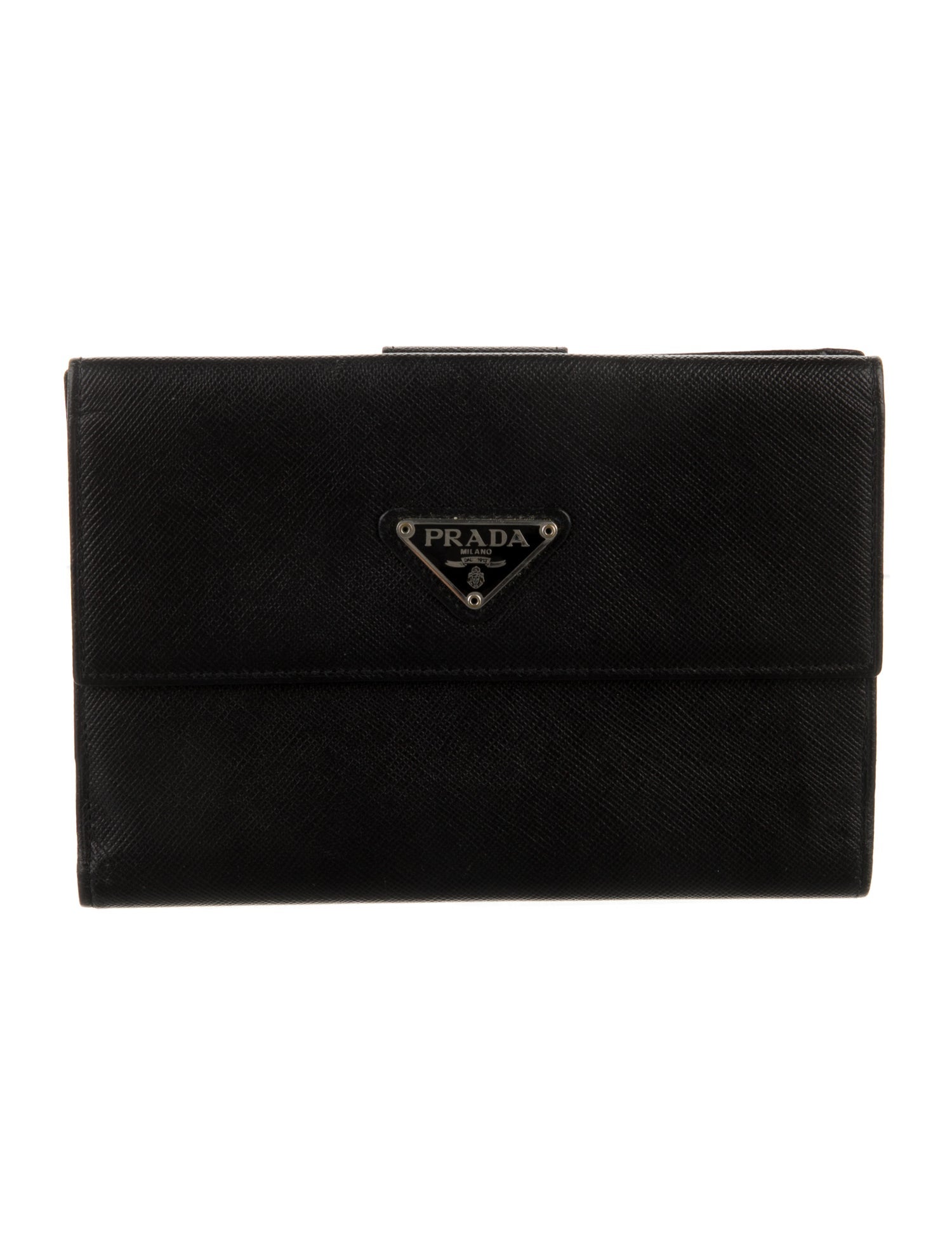 Prada Saffiano Leather French Purse