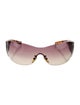 Prada Shield Gradient Sunglasses