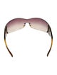Prada Shield Gradient Sunglasses