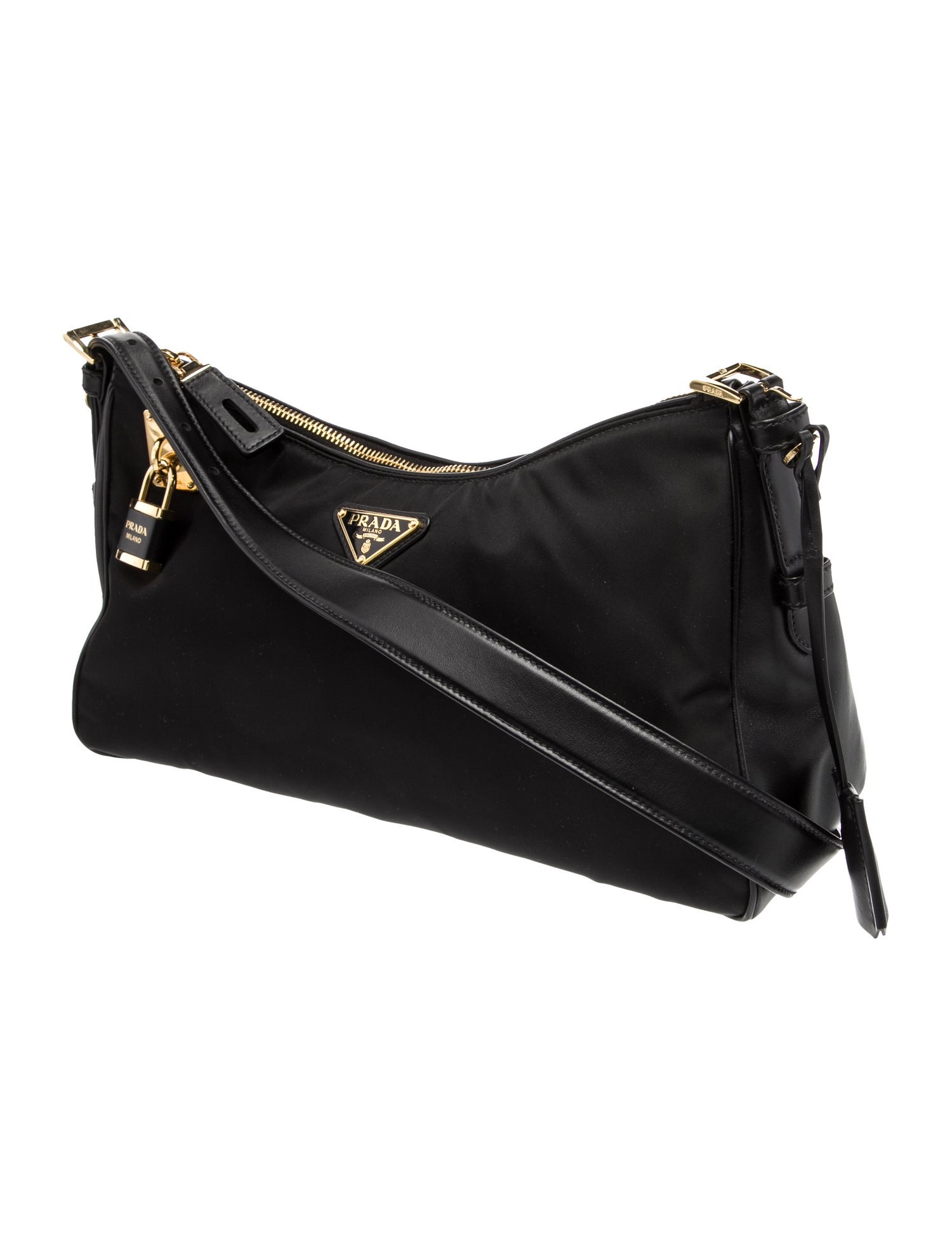 Prada Tessuto Nylon Shoulder Bag Large