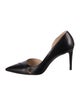 Prada Leather D'Orsay Pumps