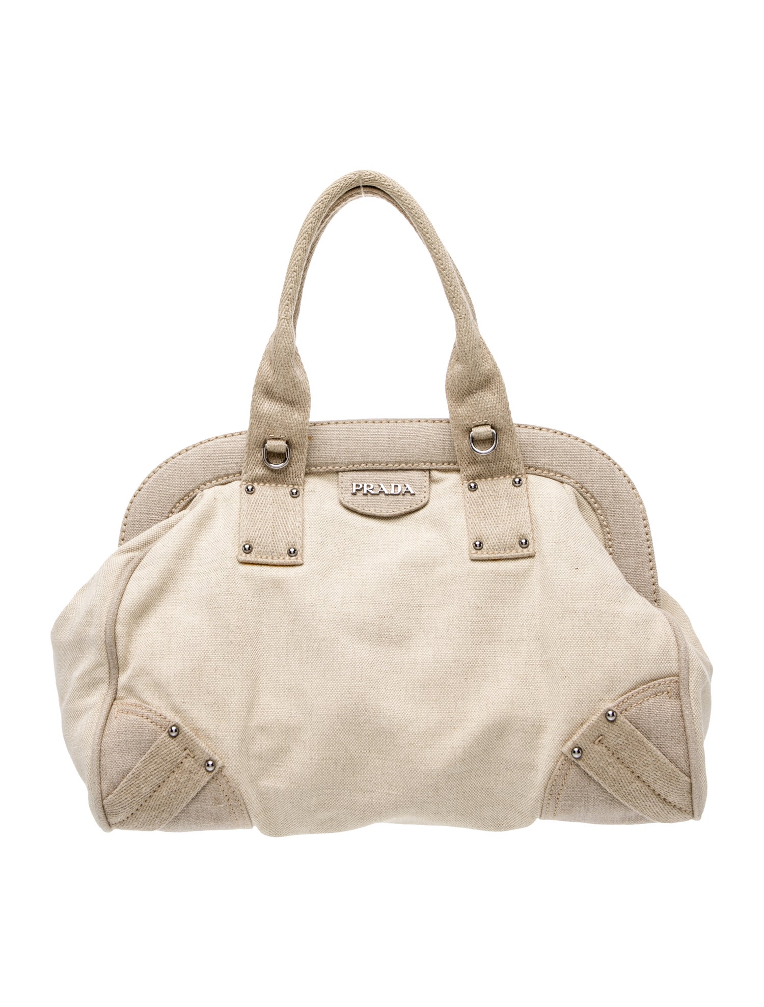 Prada Vitello Daino Leather Mistolino