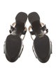 Prada Saffiano Leather Slingback Sandals