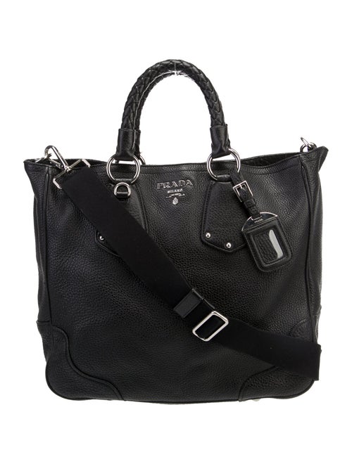 Prada Signature Top Handle Bag