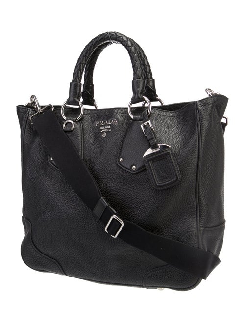 Prada Signature Top Handle Bag