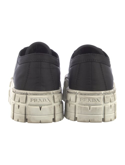 Prada Embroidered Accent Sneakers