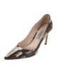 Prada Patent Leather Printed Pumps