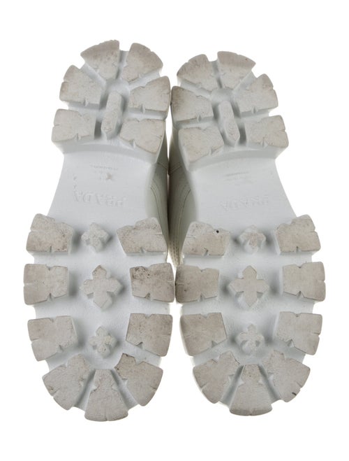 Prada Leather Combat Boots