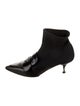 Prada Leather Sock Boots