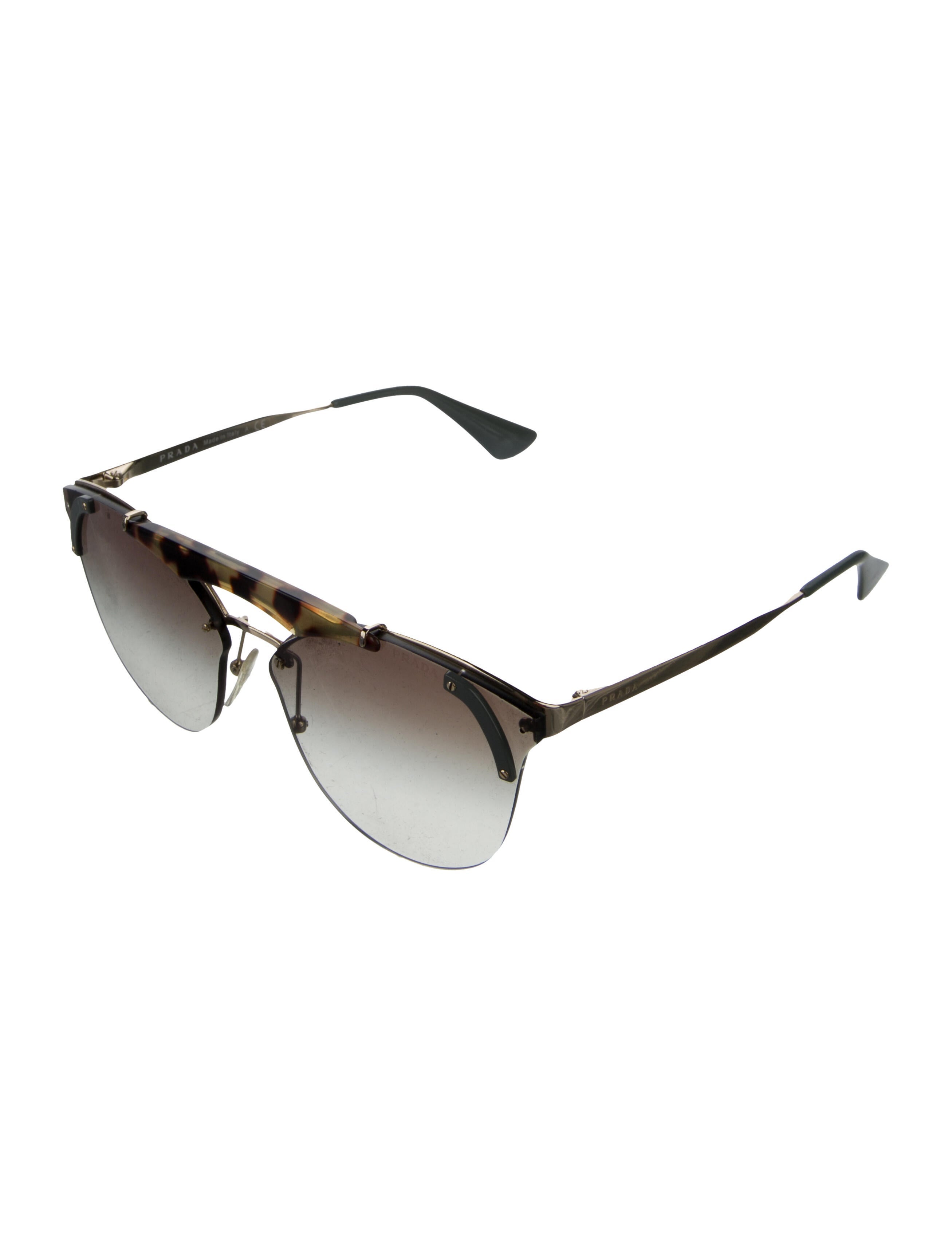 Prada Aviator Gradient Sunglasses